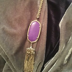 Kendra Scott Rayne necklace purple
